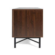 4 Door TV Cabinet, 2 Storage Spaces, Adjustable Shelves - R&R Furniture Gallery (Fountain Valley, CA)