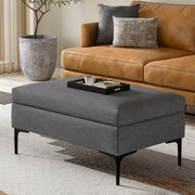 Rebecca - Multifunctional Coffee Table Storage Ottoman With Lift Up Lid - R&R Furniture Gallery (Fountain Valley, CA)