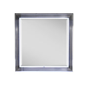 Moon - Smooth Mirror With LED - White - R&R Furniture Gallery (Fountain Valley, CA)