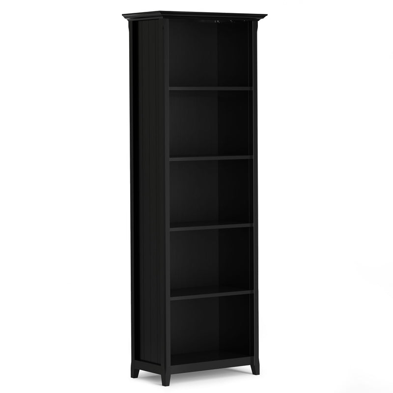 Acadian - 5 Shelf Bookcase, Handcrafted - R&R Furniture Gallery (Fountain Valley, CA)