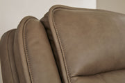 Glencroft - Power Reclining Sofa With Adjustable Headrest - Sahara - R&R Furniture Gallery (Fountain Valley, CA)