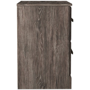 Ralinksi - Two Drawer Night Stand - Gray - R&R Furniture Gallery (Fountain Valley, CA)