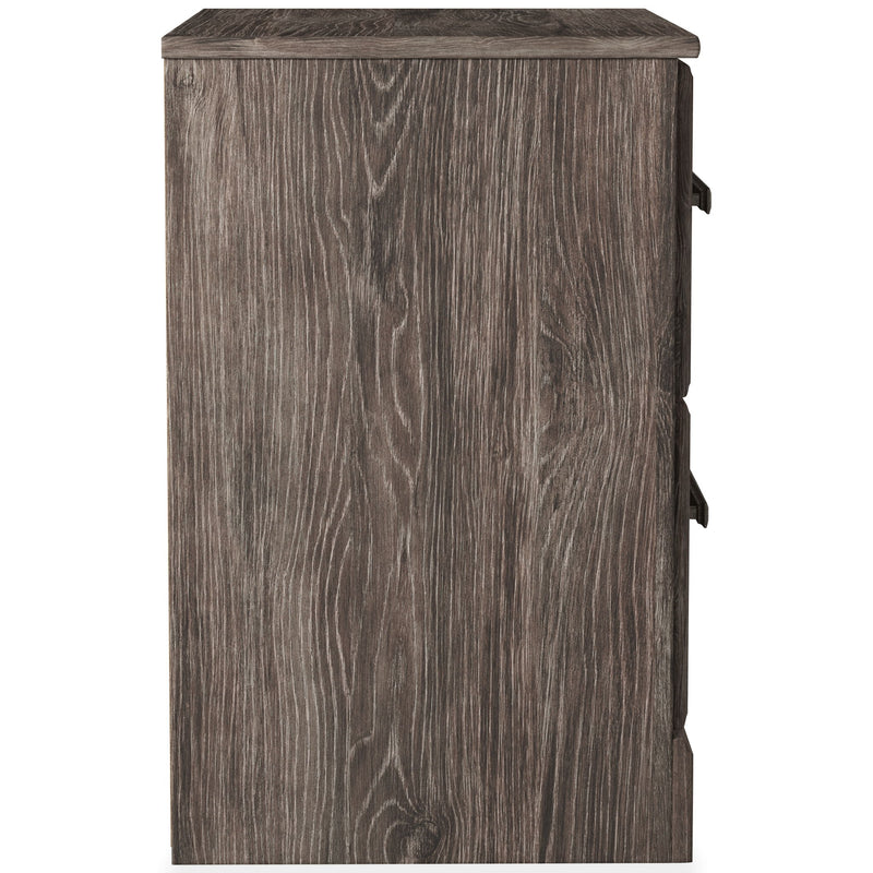 Ralinksi - Two Drawer Night Stand - Gray - R&R Furniture Gallery (Fountain Valley, CA)