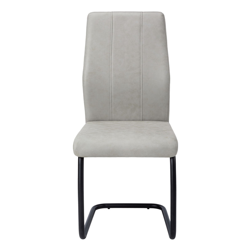 Dining Chair, Side, Upholstered For Dining Room, Contemporary & Modern (Set of 2) - R&R Furniture Gallery (Fountain Valley, CA)