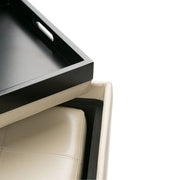 Avalon - 5 Piece Storage Ottoman, Contemporary - R&R Furniture Gallery (Fountain Valley, CA)