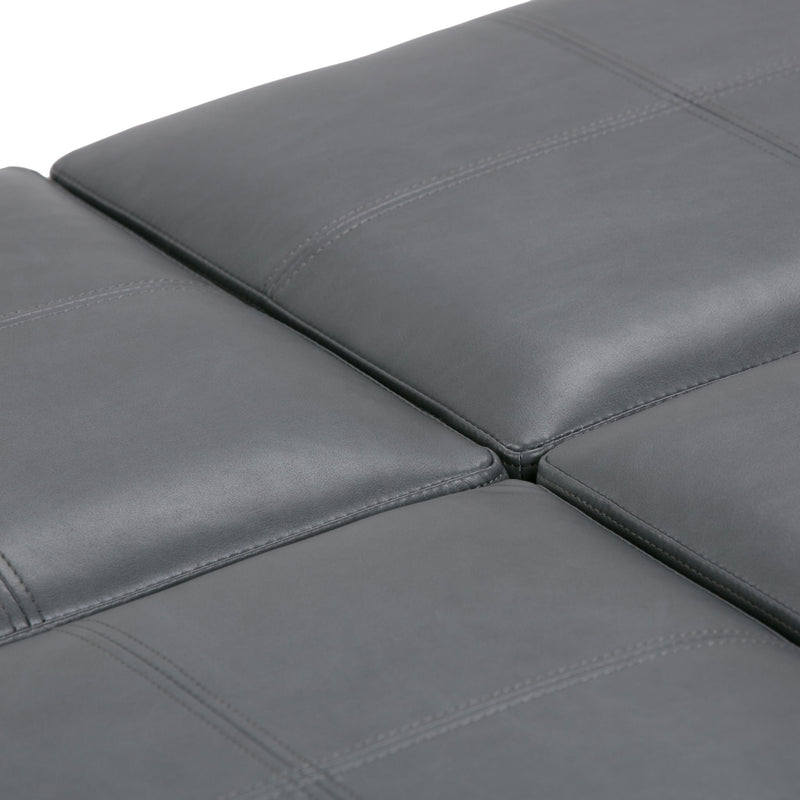 Avalon - Square Coffee Table, Storage Ottoman - R&R Furniture Gallery (Fountain Valley, CA)