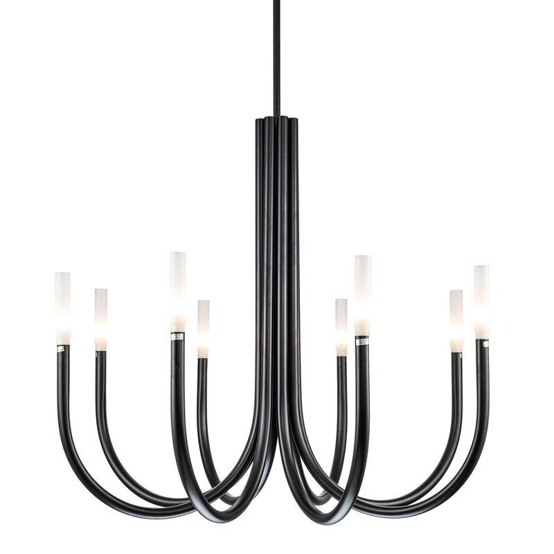 Evania - Chandelier - Black