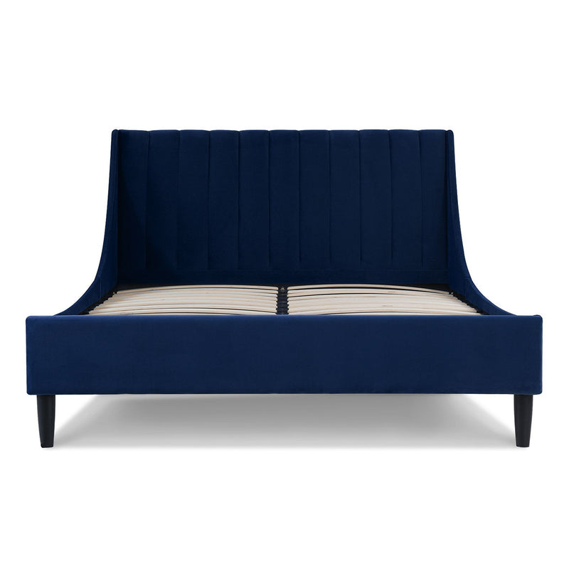 Aspen - Vertical Tufted Modern Headboard Platform Bed Set - R&R Furniture Gallery (Fountain Valley, CA)