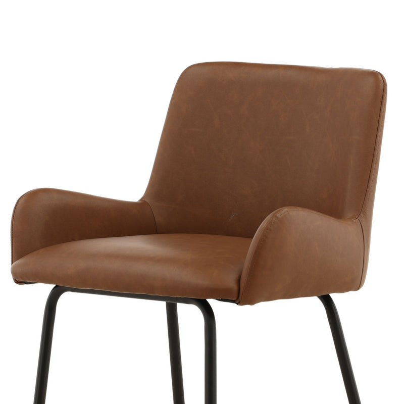 Zamar - Counter Stool (Set of 2) - Saddle