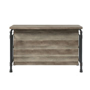 Edina - Counter Height Table - Antique Oak & Sandy Gray - R&R Furniture Gallery (Fountain Valley, CA)