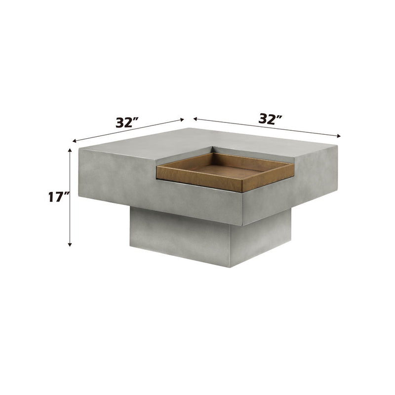 Kailano - Coffee Table - Weathered Gray - R&R Furniture Gallery (Fountain Valley, CA)