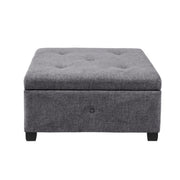 Aspen - Ottoman Soft Close Storage - R&R Furniture Gallery (Fountain Valley, CA)