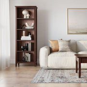 Artisan - 5 Shelf Bookcase, Handcrafted - R&R Furniture Gallery (Fountain Valley, CA)
