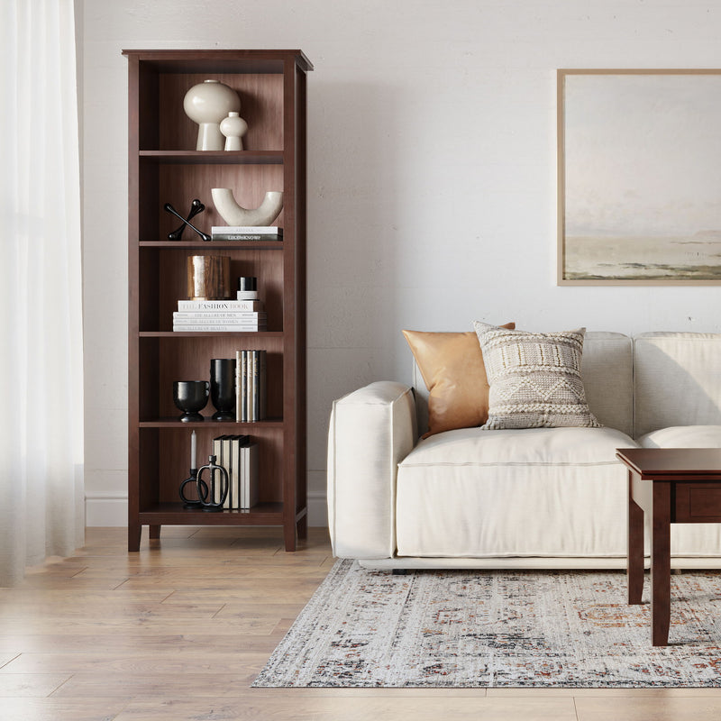 Artisan - 5 Shelf Bookcase, Handcrafted - R&R Furniture Gallery (Fountain Valley, CA)