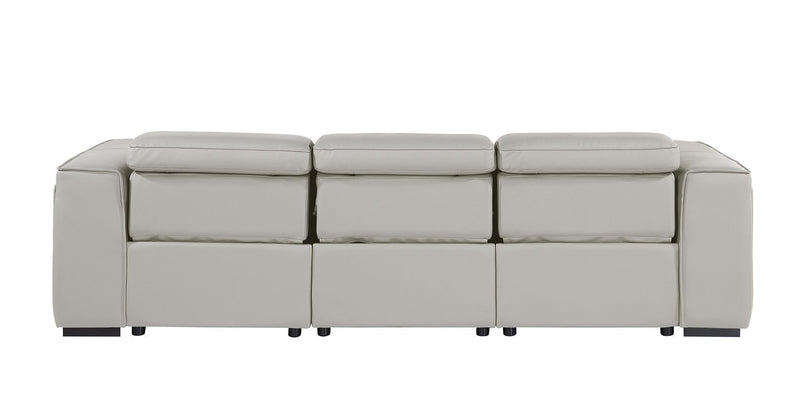 1224 - 3-Piece Modular Power Reclining Sofa In With 3 Power Recliners & Power Headrests