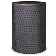 Corbin - Hammered Metal Side Table - R&R Furniture Gallery (Fountain Valley, CA)