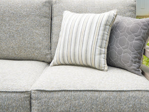 Hillside Barn - Sofa With Cushion - Gray / Brown - R&R Furniture Gallery (Fountain Valley, CA)