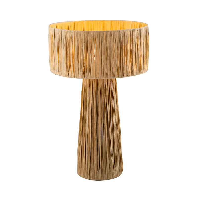 Shelby - Rafia Table Lamp - R&R Furniture Gallery (Fountain Valley, CA)
