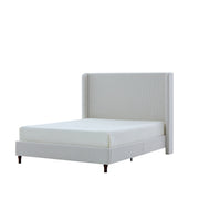 Harper - Tall Headboard Upholstered Bed With Elegant Simplicity - R&R Furniture Gallery (Fountain Valley, CA)