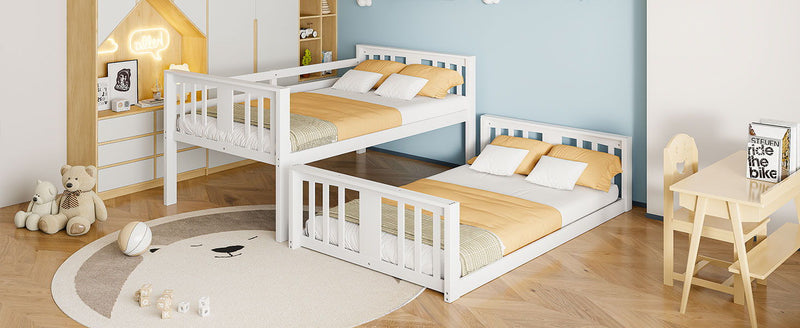 Solid Construction Bunk Bed & Ladder - R&R Furniture Gallery (Fountain Valley, CA)
