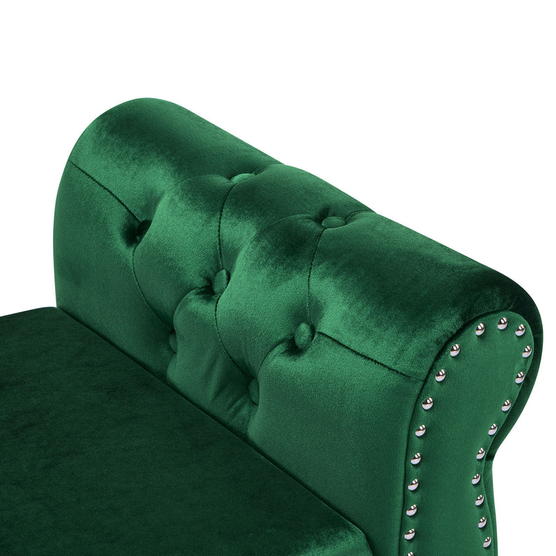 Luxurious Multifunctional Storage Ottoman Bench With Pillow - R&R Furniture Gallery (Fountain Valley, CA)