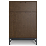 Banting - Bar Cabinet - Walnut Brown - R&R Furniture Gallery (Fountain Valley, CA)