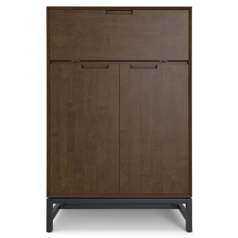 Banting - Bar Cabinet - Walnut Brown - R&R Furniture Gallery (Fountain Valley, CA)
