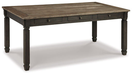 Tyler Creek - Rectangular Dining Room Table - Black / Gray - R&R Furniture Gallery (Fountain Valley, CA)