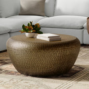 Preston - Coffee Table - Antique Gold - R&R Furniture Gallery (Fountain Valley, CA)