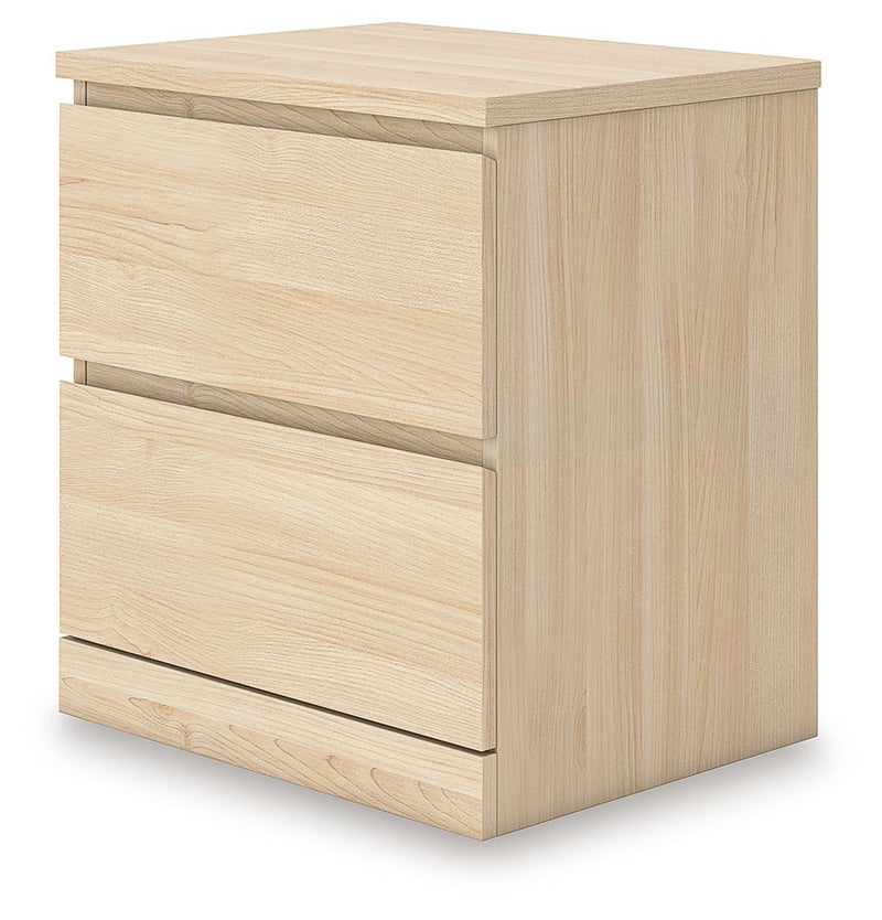 Onita - Two Drawer Night Stand - R&R Furniture Gallery (Fountain Valley, CA)