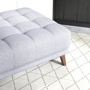 Addison - Square Upholstered Ottoman - R&R Furniture Gallery (Fountain Valley, CA)