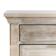 Adelaide - 3 Drawer Nightstand - Natural Cream Wash - R&R Furniture Gallery (Fountain Valley, CA)