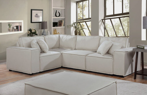 Melrose - Modular Sectional Sofa With Ottoman - R&R Furniture Gallery (Fountain Valley, CA)