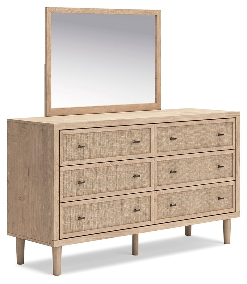 Cielden - Dresser And Mirror - Two-Tone - R&R Furniture Gallery (Fountain Valley, CA)