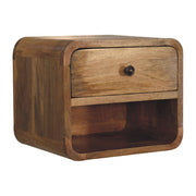 Mini Floating Open Bedside - Oak - R&R Furniture Gallery (Fountain Valley, CA)
