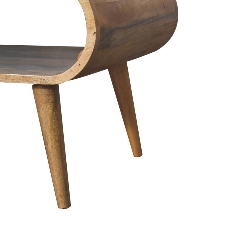 Solid Wood Open Coffee Table - R&R Furniture Gallery (Fountain Valley, CA)