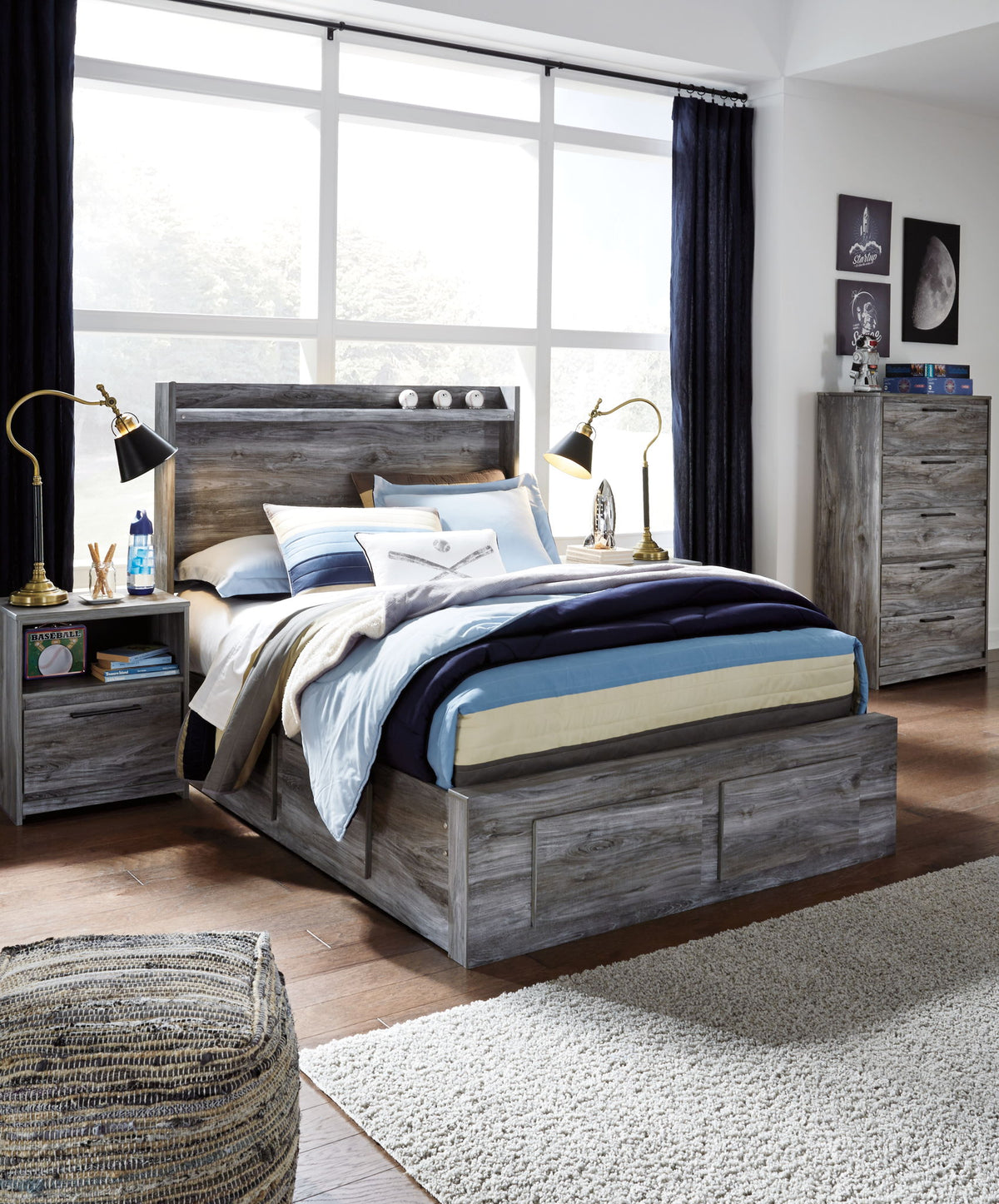 Baystorm - Panel Bed - R&R Furniture Gallery (Fountain Valley, CA)