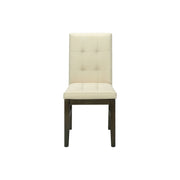 Dining Chair, Upholstered, Dining Room, Transitional (Set of 2) - Cream - R&R Furniture Gallery (Fountain Valley, CA)