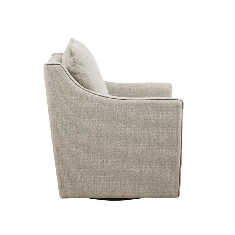 Bedford - Swivel Armchair - Natural - R&R Furniture Gallery (Fountain Valley, CA)