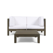 Oana - 3 Piece Love Seat Set With Coffee Table - R&R Furniture Gallery (Fountain Valley, CA)