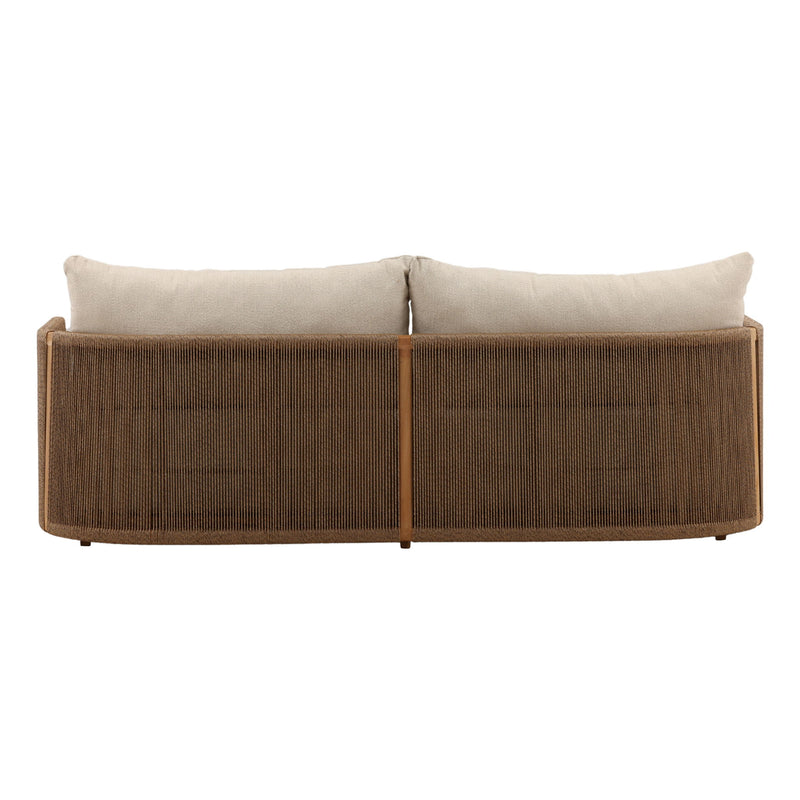 Zosia - Outdoor Sofa - Sand And Natural