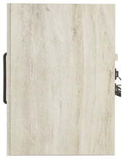 Cambeck - Two Drawer Night Stand - Whitewash - R&R Furniture Gallery (Fountain Valley, CA)