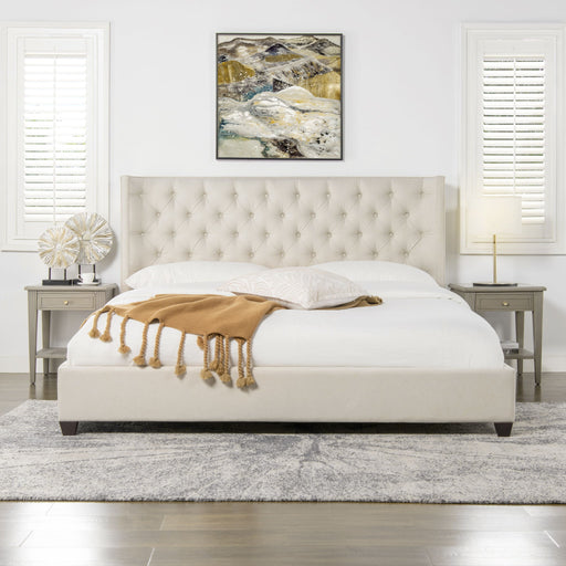 Manhattan - Shelter King Platform Bed Frame - R&R Furniture Gallery (Fountain Valley, CA)