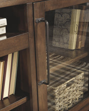 Starmore - XL TV Stand w/Fireplace Option - Brown - R&R Furniture Gallery (Fountain Valley, CA)