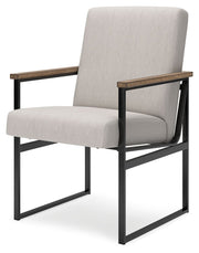 Montia - Home Office Desk Chair - Light Brown - R&R Furniture Gallery (Fountain Valley, CA)