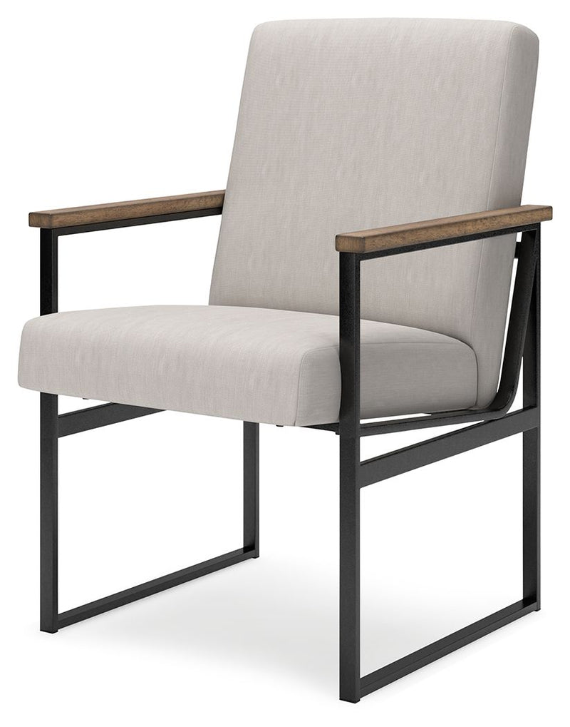 Montia - Home Office Desk Chair - Light Brown - R&R Furniture Gallery (Fountain Valley, CA)