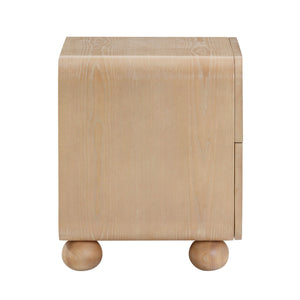 Moonrise - Ash Nightstand - Natural - R&R Furniture Gallery (Fountain Valley, CA)