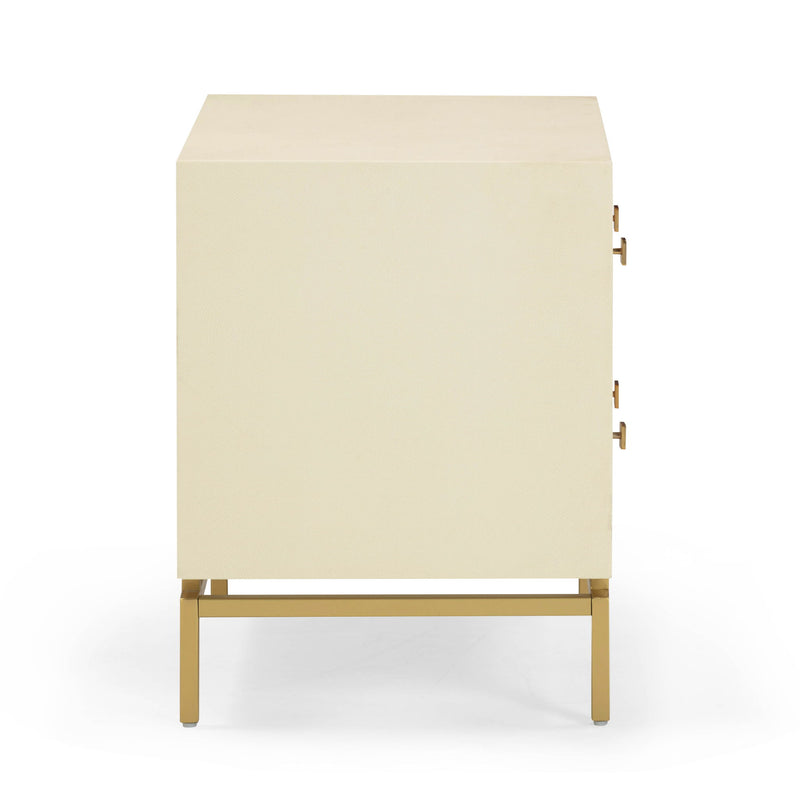 Pesce - 2 Drawer Nightstand - R&R Furniture Gallery (Fountain Valley, CA)