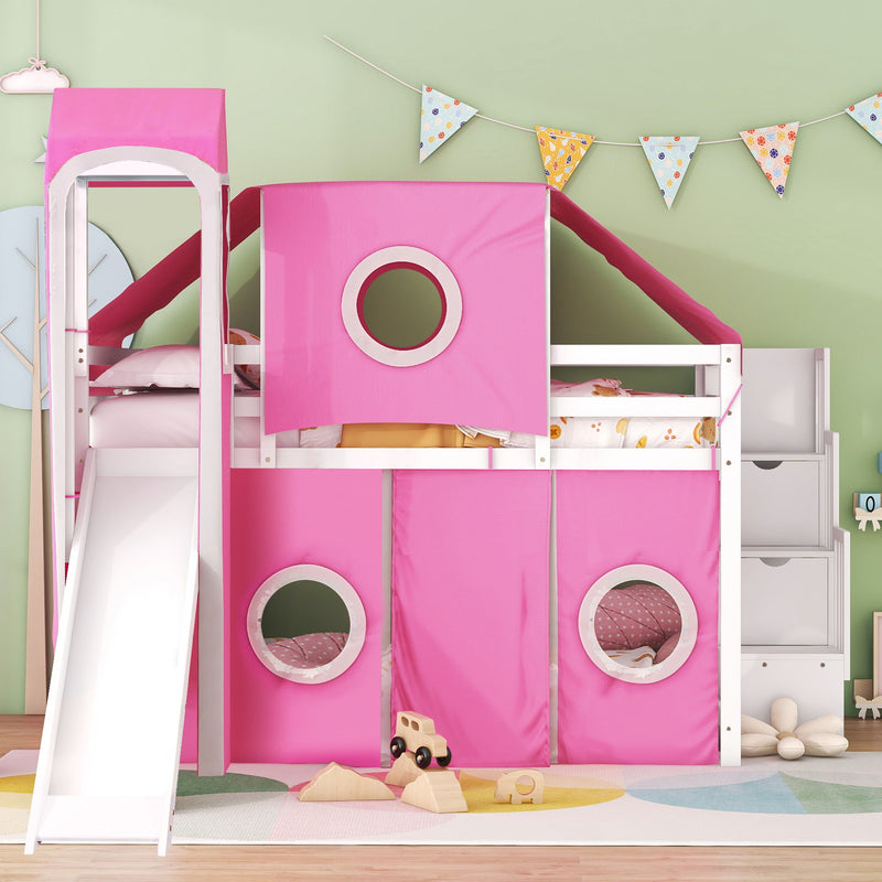 Loft Bed With Tent And Tower - R&R Furniture Gallery (Fountain Valley, CA)