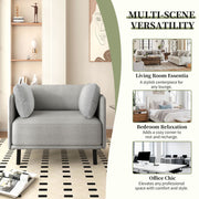 Vintage Modern Aesthetic Appeal Lounge Chair - R&R Furniture Gallery (Fountain Valley, CA)
